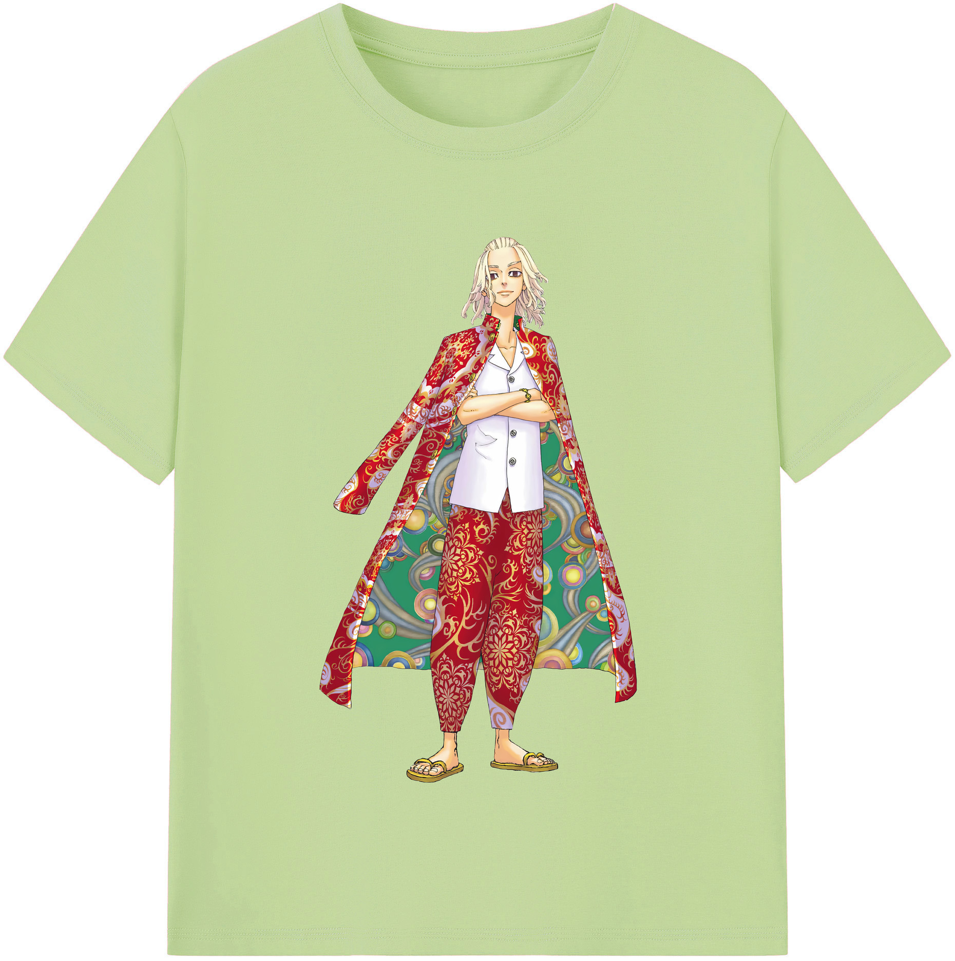 （画像用） 東京リベンジャーズ Tokyo Revengers 綿100％半袖Tシャツ（フロントプリント）